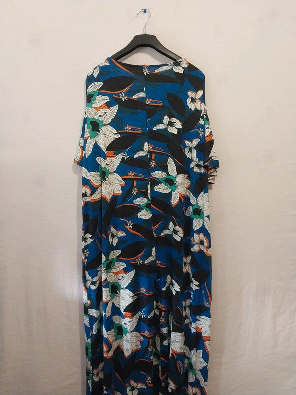 Robe longue fleuris