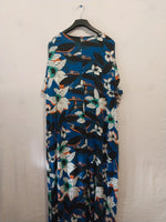 Robe longue fleuris