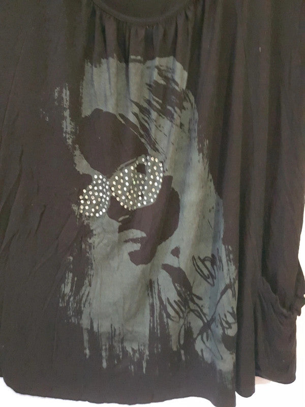 Blouse noir