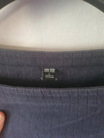 T-Shirt noir rayé