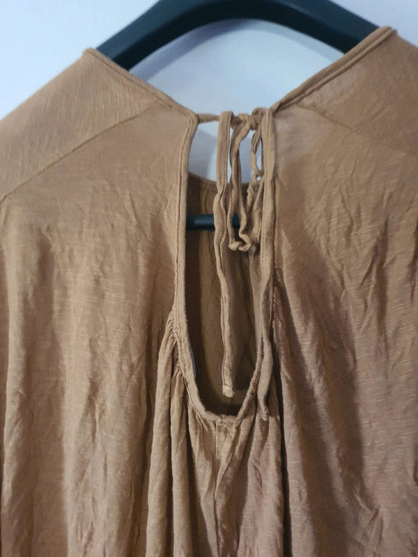 T-Shirt marron léger