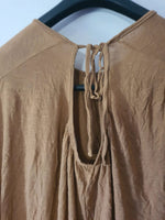 T-Shirt marron léger