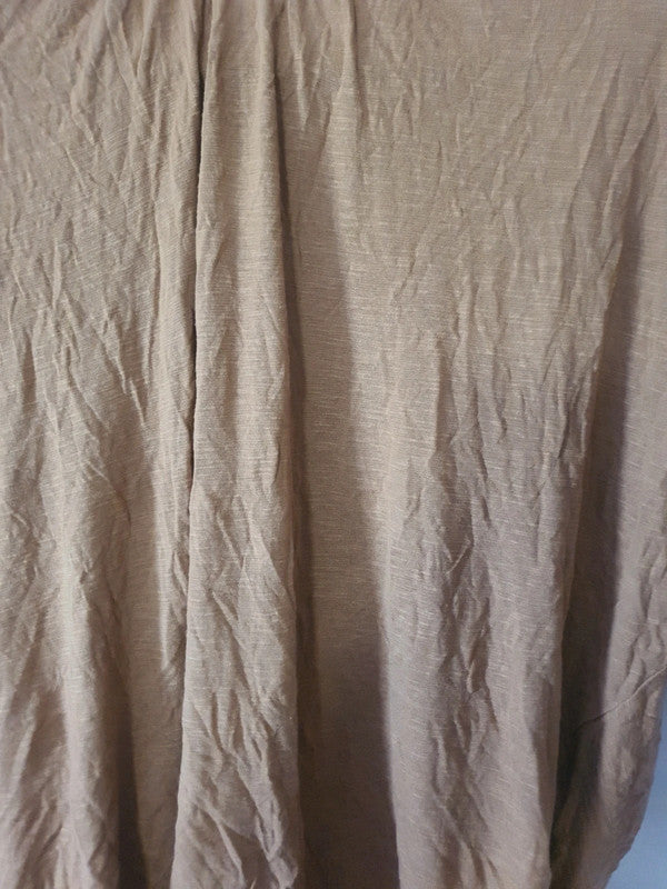 T-Shirt marron léger