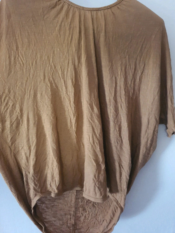 T-Shirt marron léger