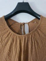 T-Shirt marron léger