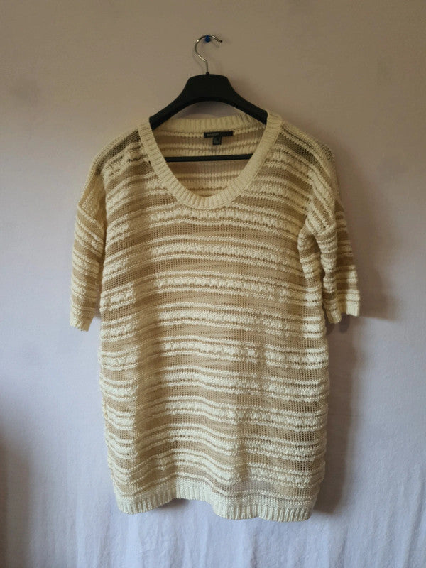 T-Shirt pull over-size transparent