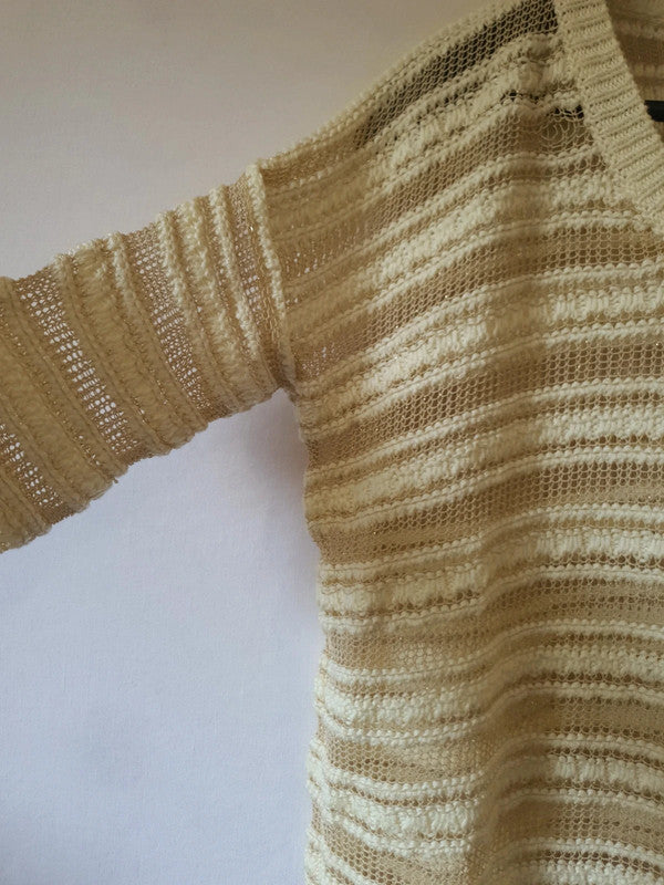 T-Shirt pull over-size transparent