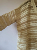 T-Shirt pull over-size transparent