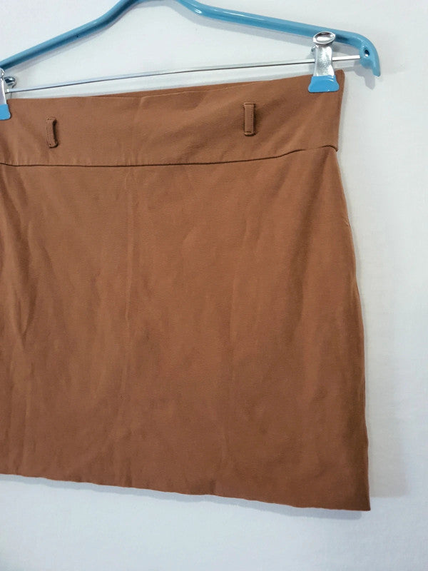 Jupe marron Mim