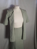 Ensemble tailleur avec jupe longue