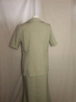 Ensemble tailleur avec jupe longue