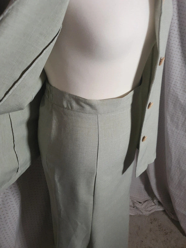 Ensemble tailleur avec jupe longue