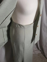 Ensemble tailleur avec jupe longue