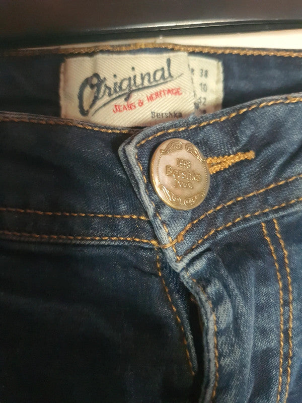 Jeans bleu Bershka