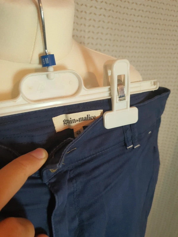 Short bleu marine Grain de malice