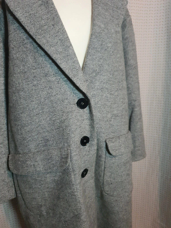 Manteau H&M gris taille 48
