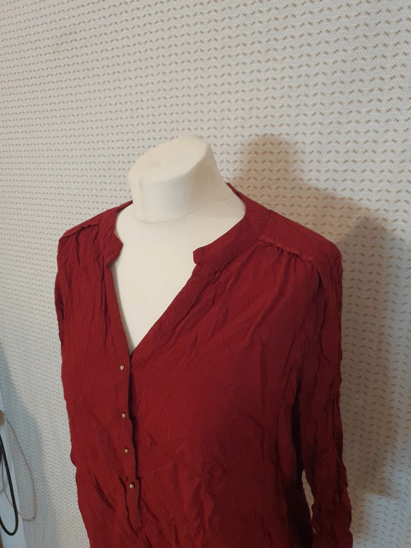 Chemisier Etam rouge taille 44