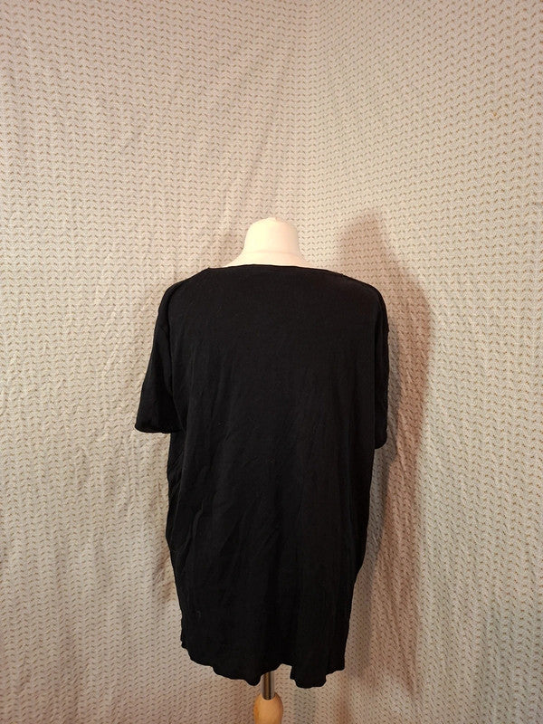 T-shirt noir Inextenso Taille 2XL