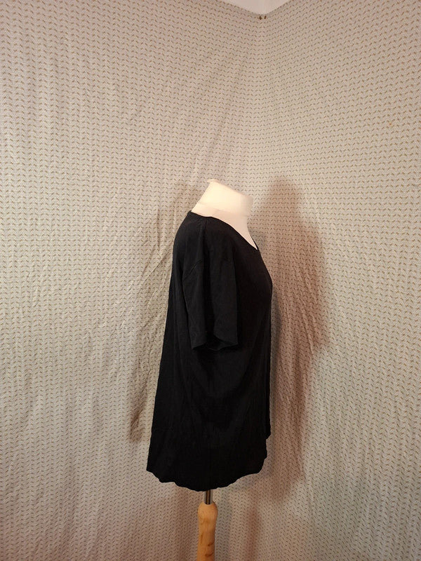 T-shirt noir Inextenso Taille 2XL