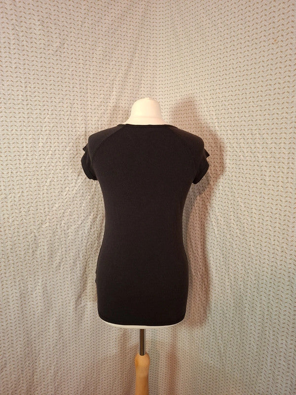 T-shirt noir Domyos Taille S