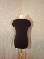 T-shirt noir Domyos Taille S