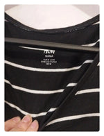 Tee-shirt marinière de grossesse