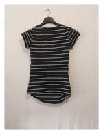 Tee-shirt marinière de grossesse