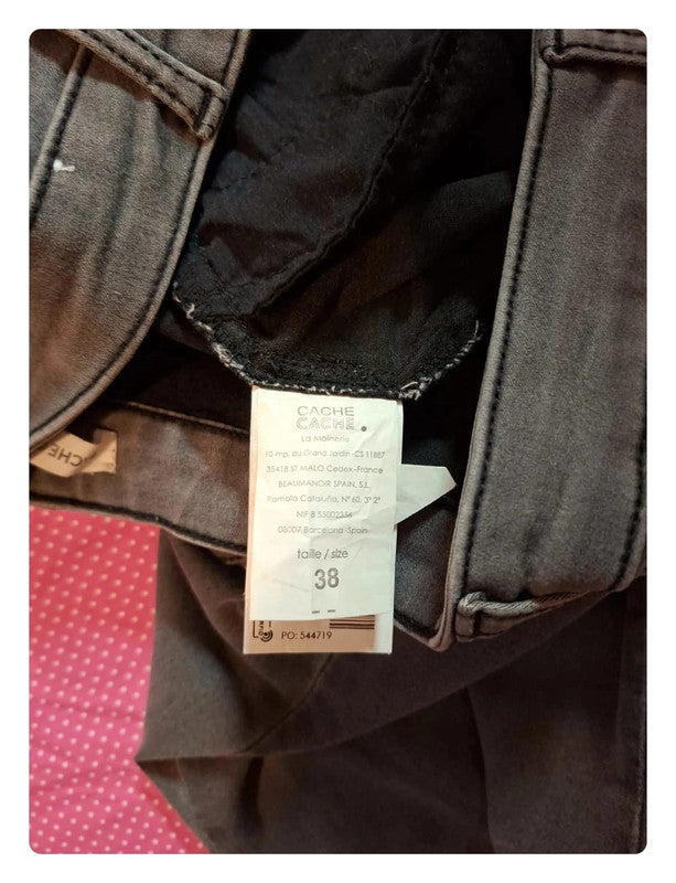 Jeans gris Cache Cache Taille M