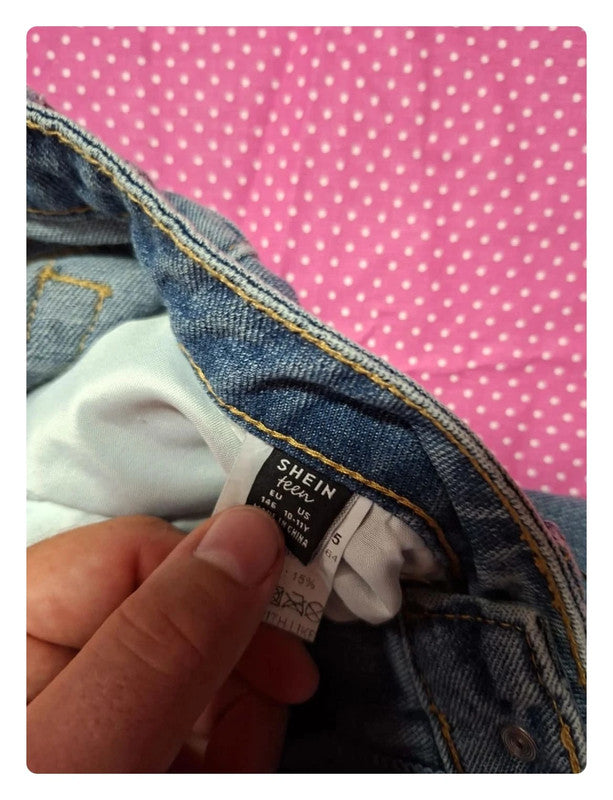 Jeans bleu Shein Taille 11 ans