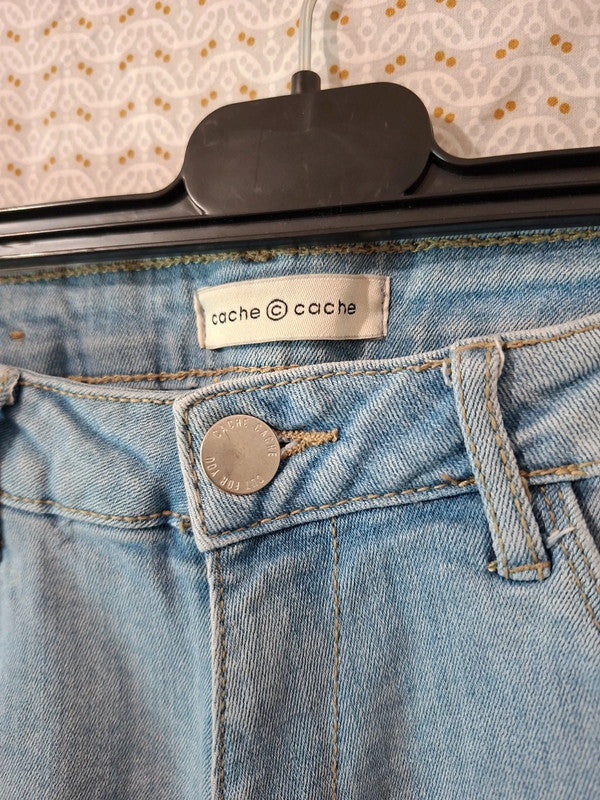 Short en jean bleu Cache Cache Taille XS