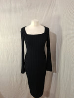 Robe pull noir moulante Shein - Taille M - 38