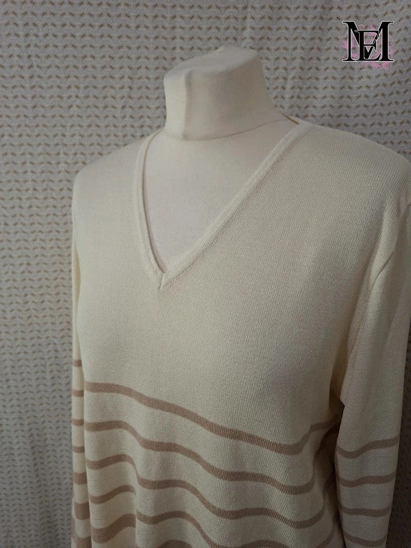Pull over size Stéfan green Taille M