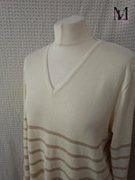 Pull over size Stéfan green Taille M