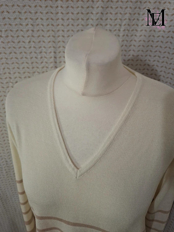 Pull over size Stéfan green Taille M