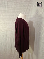 Pull léger violet Zara Taille L