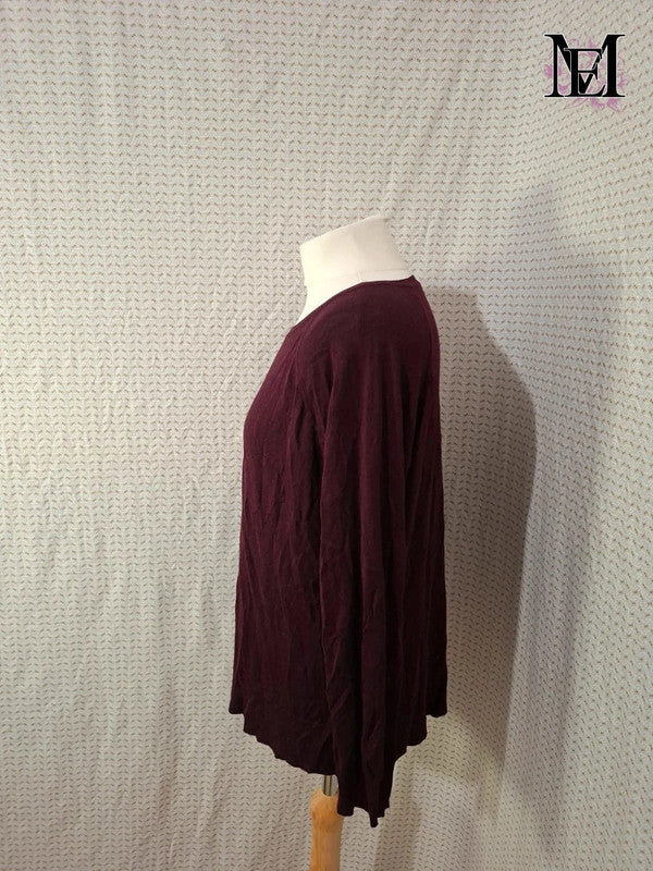 Pull léger violet Zara Taille L