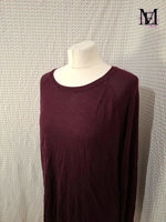 Pull léger violet Zara Taille L