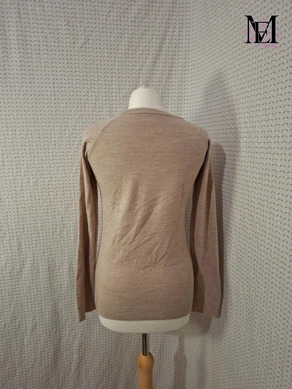 Pull beige Mademoiselle-Élégance Taille M