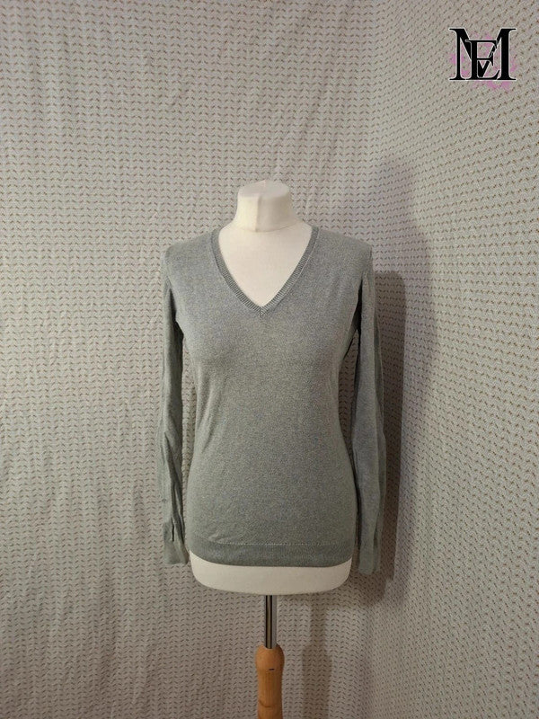 Pull gris Décathlon Taille S