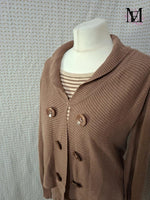 Pull marron Zinzo Taille XL