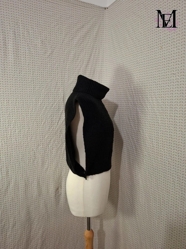 Pull col roulé sans manche Promod Taille M