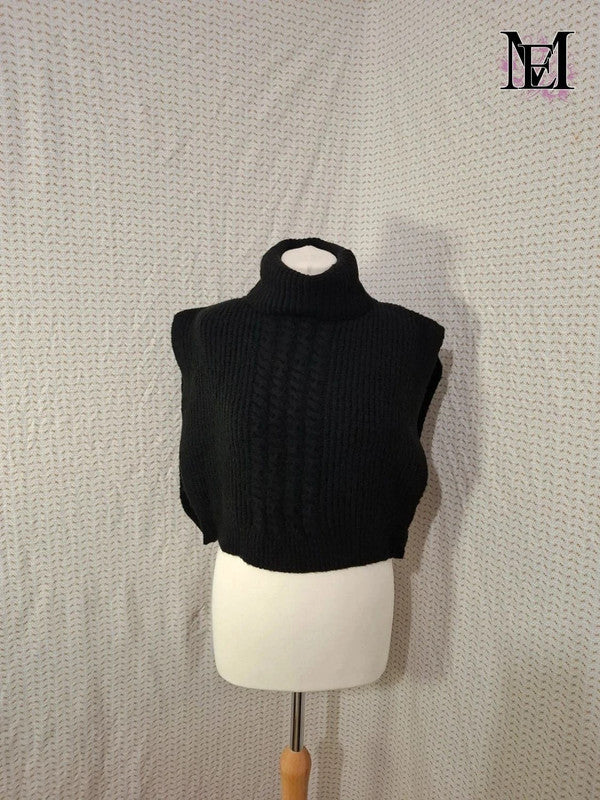 Pull col roulé sans manche Promod Taille M
