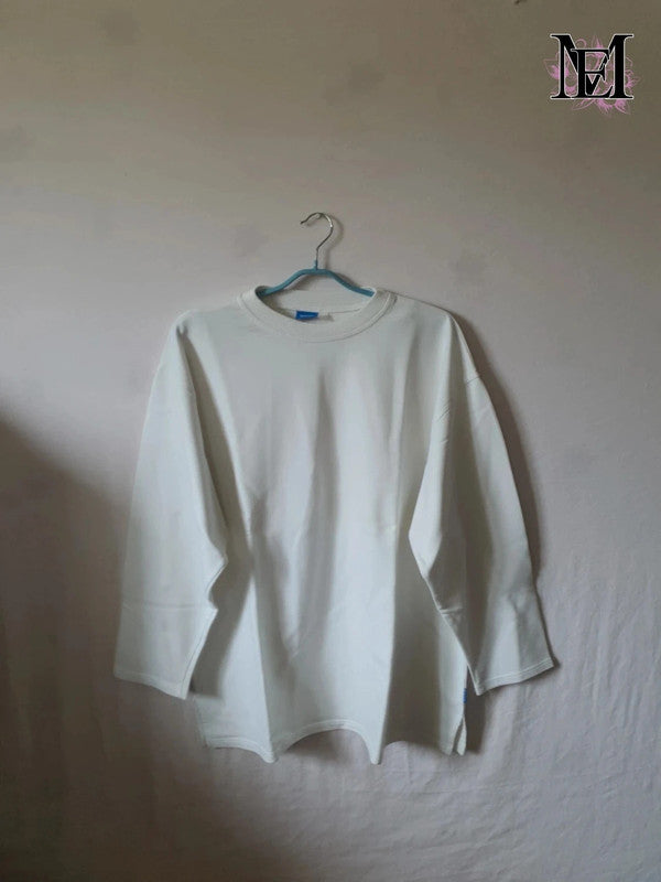 Pull blanc Décathlon
