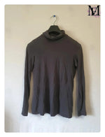 Pull col roulé