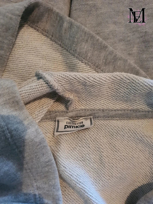 Pull gris Pimkie