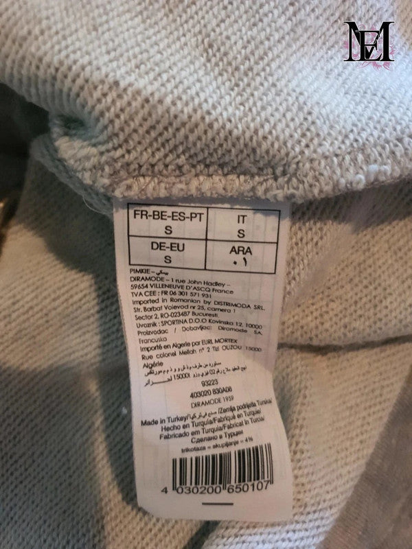 Pull gris Pimkie
