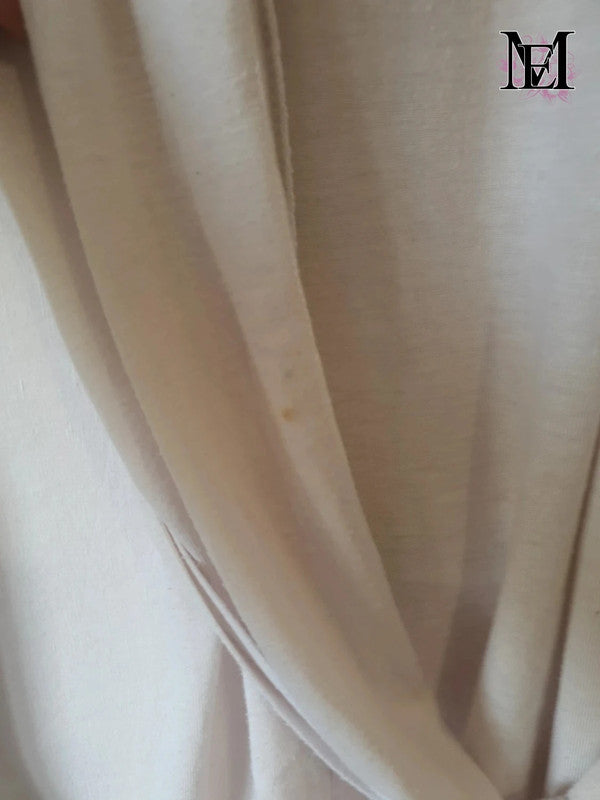 Gilet couleur crème