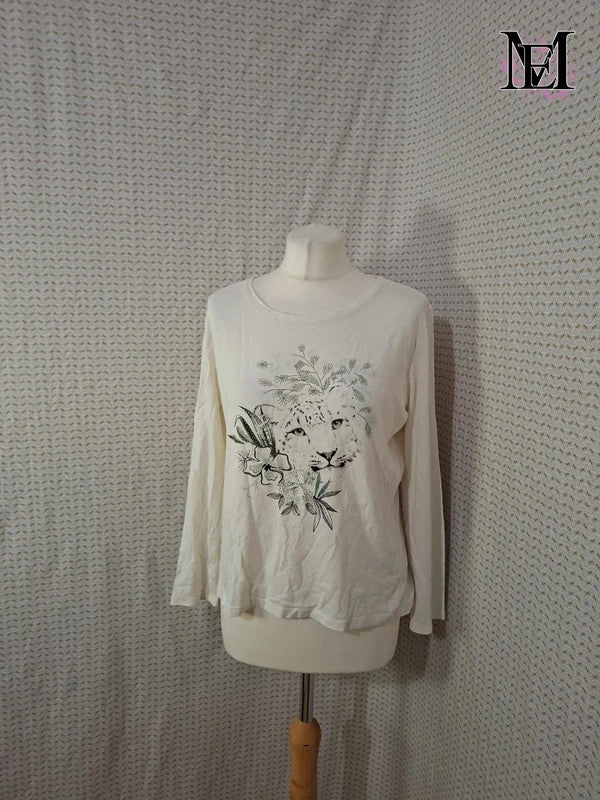 T-shirt manche long Etam Taille M