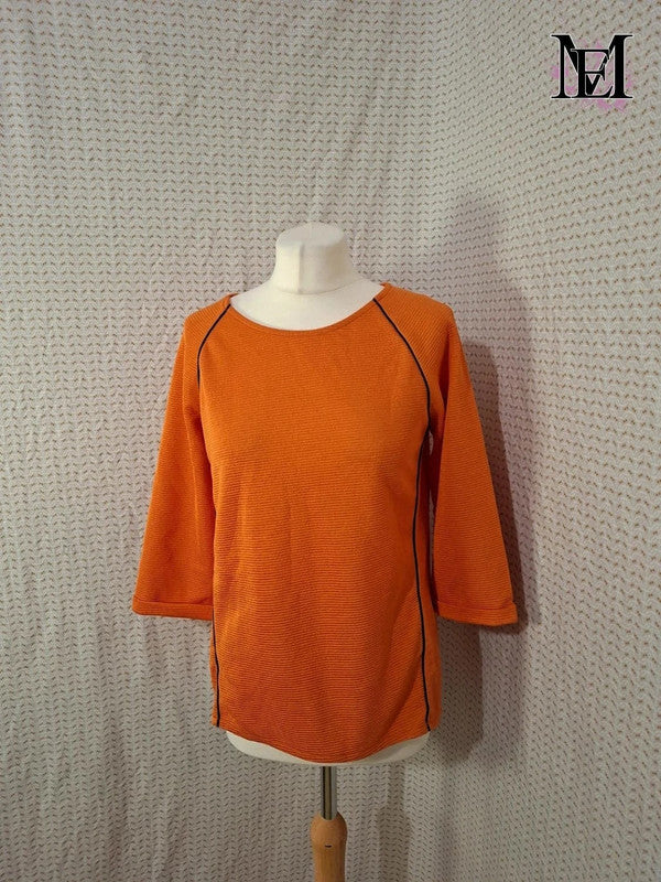 T-shirt orange Promod-Taille M - 38