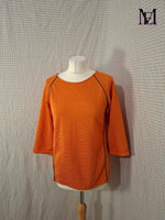 T-shirt orange Promod-Taille M - 38